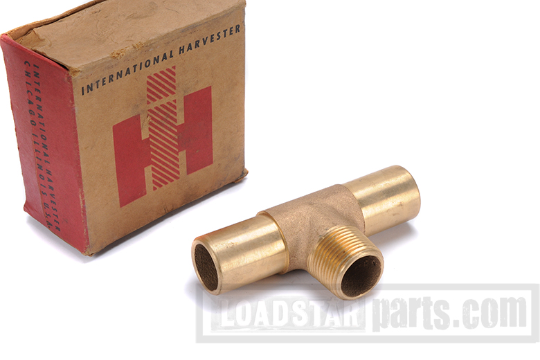 T-pipe Solid Brass - New Old Stock
