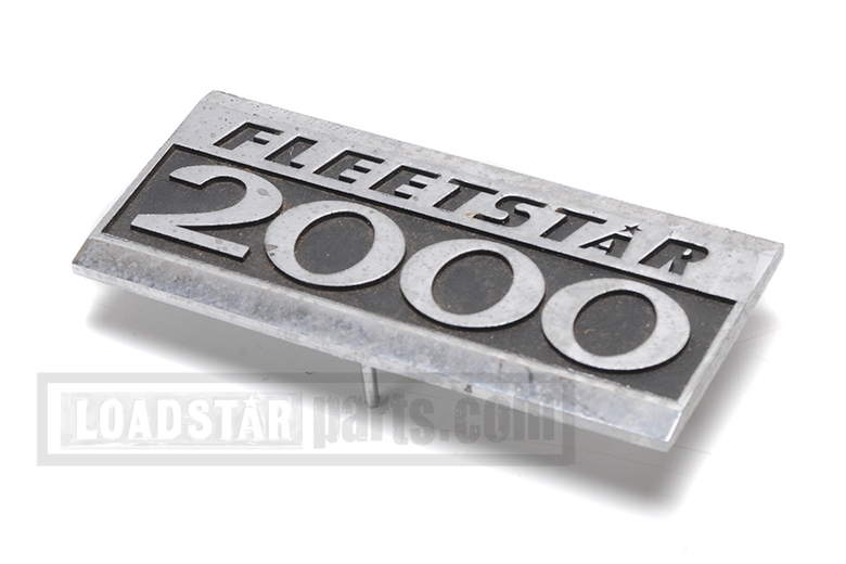 Fleetstar 2000 Chrome Emblem - New Old Stock