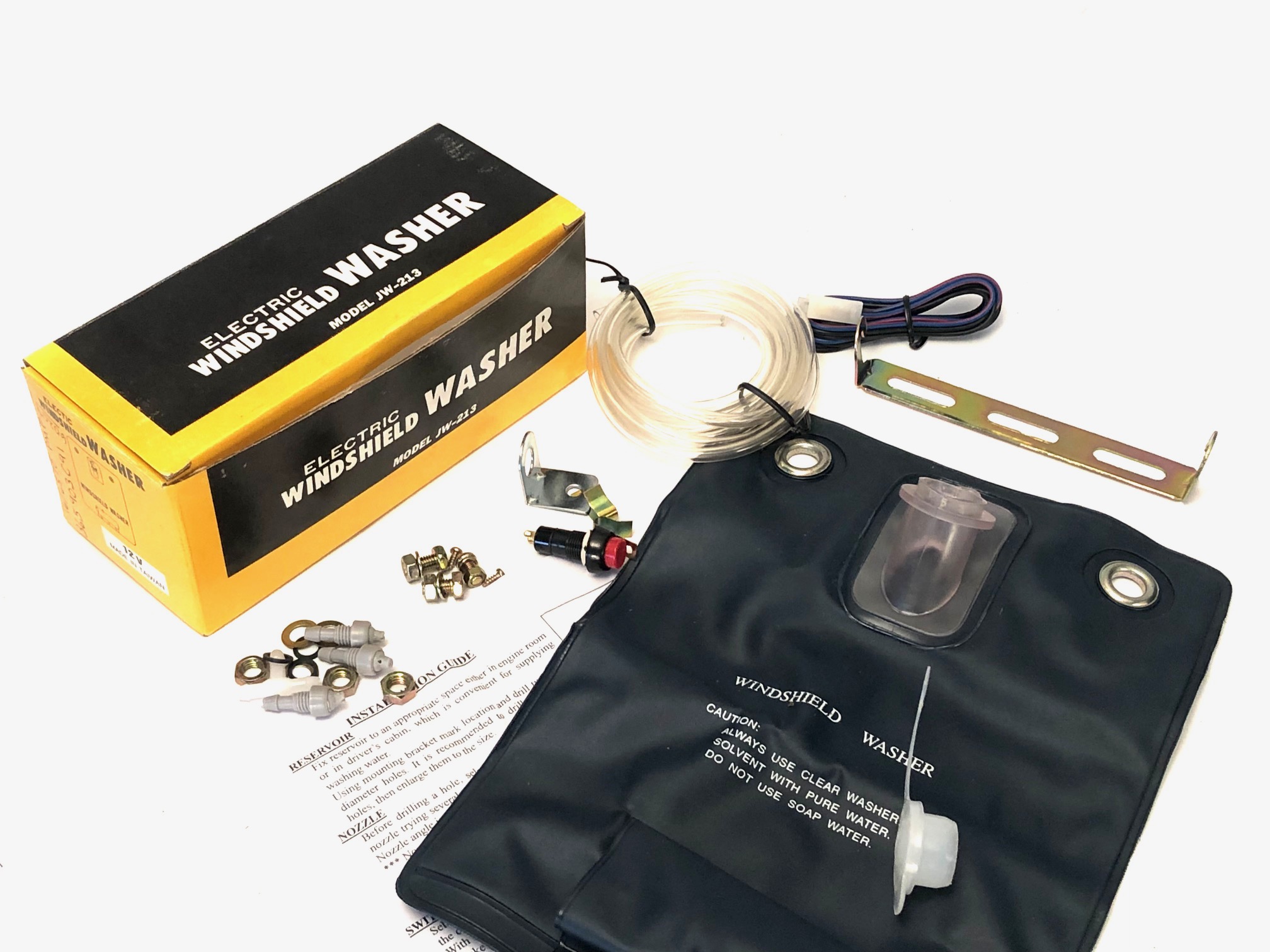 Washer squirt windshield kit 