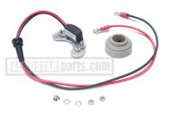 This unit replaces the factory electronic ignition and is for IH distributors 446916C92 and 446921C91.  If you have a different number, please call, as we have a complete selection of Pertronix kits.