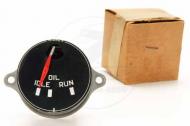 NOS Oil Gauge. This is a gauge used on L,R,S lines trucks of the 1950\'s. This one is brand new. It has been tested and works great. 
You will need to make sure that your gauge regulator is working. 